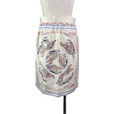 エルメス HERMES スカート 5E0343DS アイボリー シルク レディース スカート