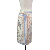 エルメス HERMES スカート 5E0343DS アイボリー シルク レディース スカート