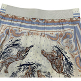 エルメス HERMES スカート 5E0343DS アイボリー シルク レディース スカート