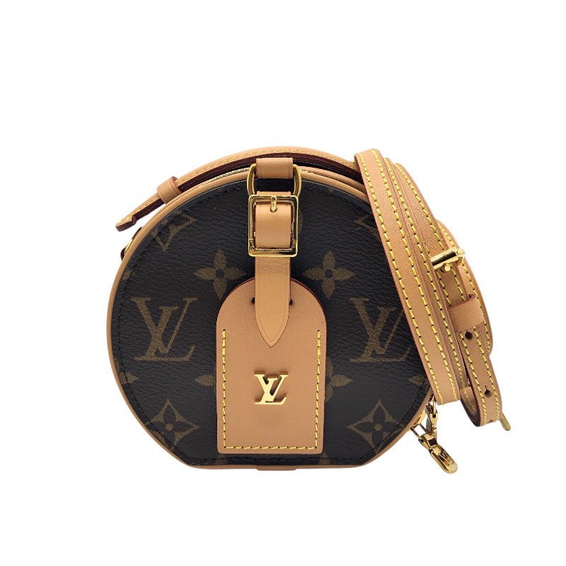 ルイ・ヴィトン LOUIS VUITTON ミニ・ポワット・シャポー M44699 ブラウン モノグラム レディース ショルダーバッグ