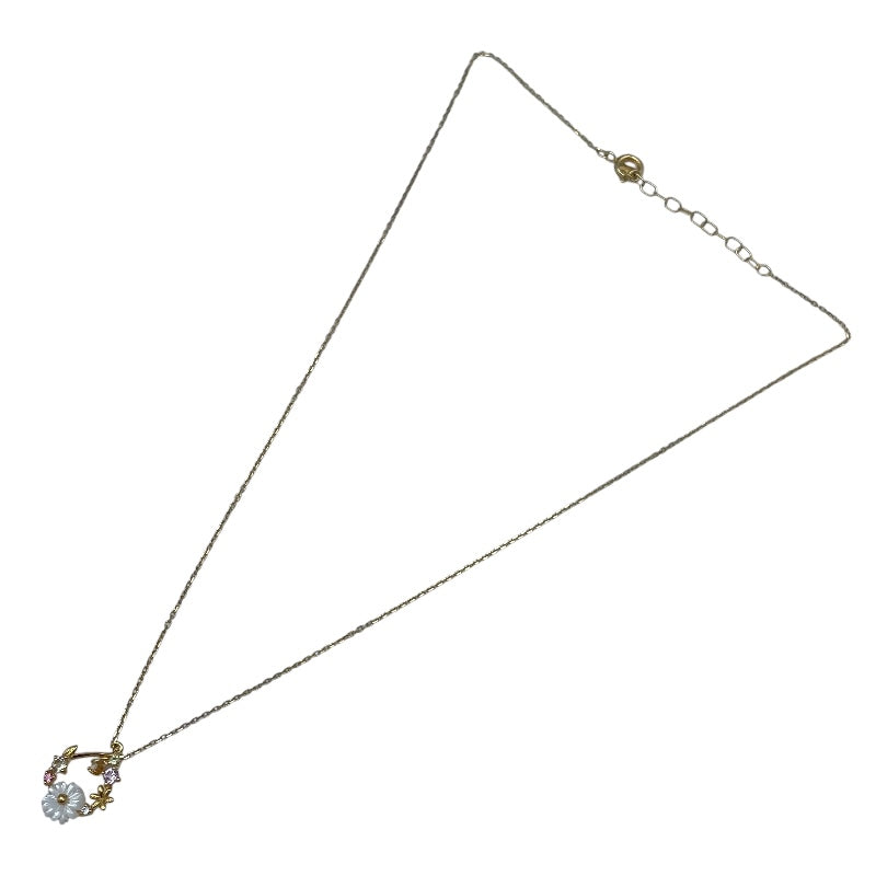 サマンサティアラ Samantha Tiara SV刻印 マルチストーンネックレス ゴールド SV ジュエリー