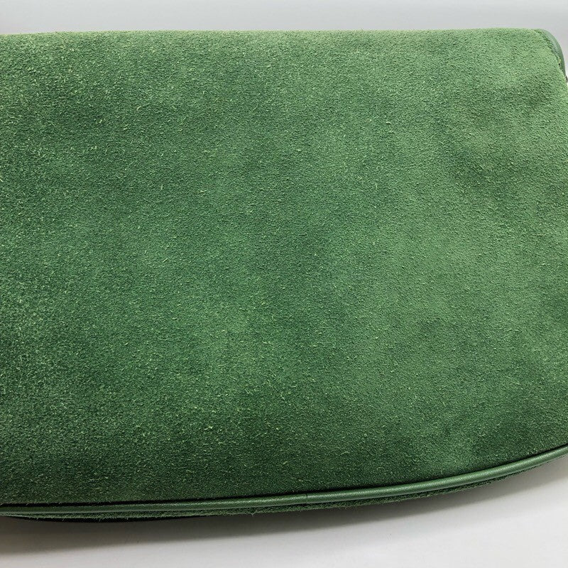 グッチ GUCCI ブロンディ2WAYショルダーバッグ 699268 グリーン スエード レディース ショルダーバッグ