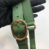 グッチ GUCCI ブロンディ2WAYショルダーバッグ 699268 グリーン スエード レディース ショルダーバッグ