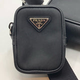 プラダ PRADA RE-Nylon ショルダーバッグ 2VH070 ブラック ナイロン レディース ショルダーバッグ