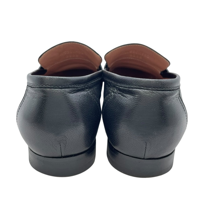 エルメス HERMES モカシンパリローファー H201199Z ブラック レディース ローファー