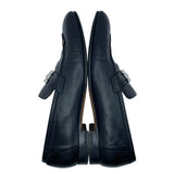 エルメス HERMES モカシンパリローファー H201199Z ブラック レディース ローファー