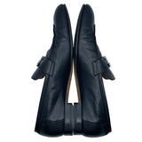 エルメス HERMES モカシンパリローファー H201199Z ブラック レディース ローファー