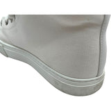 エルメス HERMES イリコワッペンハイカットスニーカー ホワイト キャンバス レディース スニーカー