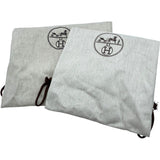 エルメス HERMES イリコワッペンハイカットスニーカー ホワイト キャンバス レディース スニーカー