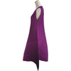 イッセイ ミヤケ ISSEY MIYAKE プリーツノースリーブワンピース IM23FH162 パープル ポリエステル レディース ワンピース