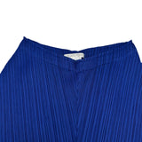 THICKER プリーツサルエルパンツ PP23JF383 ブルー ポリエステル レディース サルエルパンツ