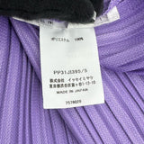 イッセイ ミヤケ ISSEY MIYAKE PLEATS PLEASE ISSEI プリーツサロペットパンツ P31JI395 パープル ポリエステル レディース サロペット