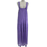 イッセイ ミヤケ ISSEY MIYAKE PLEATS PLEASE ISSEI プリーツサロペットパンツ P31JI395 パープル ポリエステル レディース サロペット
