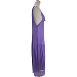 イッセイ ミヤケ ISSEY MIYAKE PLEATS PLEASE ISSEI プリーツサロペットパンツ P31JI395 パープル ポリエステル レディース サロペット