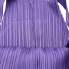 イッセイ ミヤケ ISSEY MIYAKE PLEATS PLEASE ISSEI プリーツサロペットパンツ P31JI395 パープル ポリエステル レディース サロペット