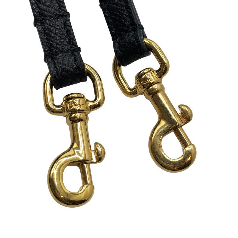 クリスチャン・ディオール Christian Dior カロ　ダブルポーチ ショルダーバッグ S7431UBAE ブラック カーフ レディース ショルダーバッグ