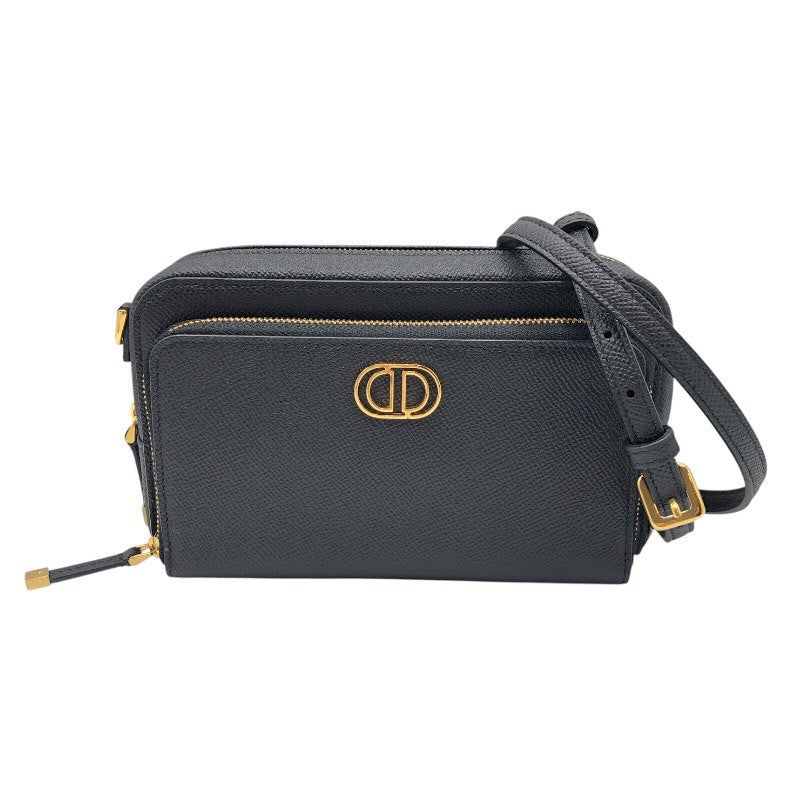 クリスチャン・ディオール Christian Dior カロ　ダブルポーチ ショルダーバッグ S7431UBAE ブラック カーフ レディース ショルダーバッグ