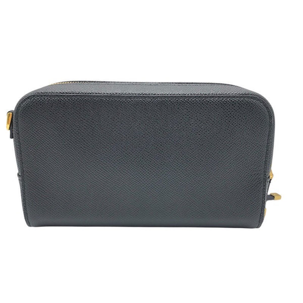 クリスチャン・ディオール Christian Dior カロ　ダブルポーチ ショルダーバッグ S7431UBAE ブラック カーフ レディース ショルダーバッグ