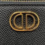 クリスチャン・ディオール Christian Dior カロ　ダブルポーチ ショルダーバッグ S7431UBAE ブラック カーフ レディース ショルダーバッグ
