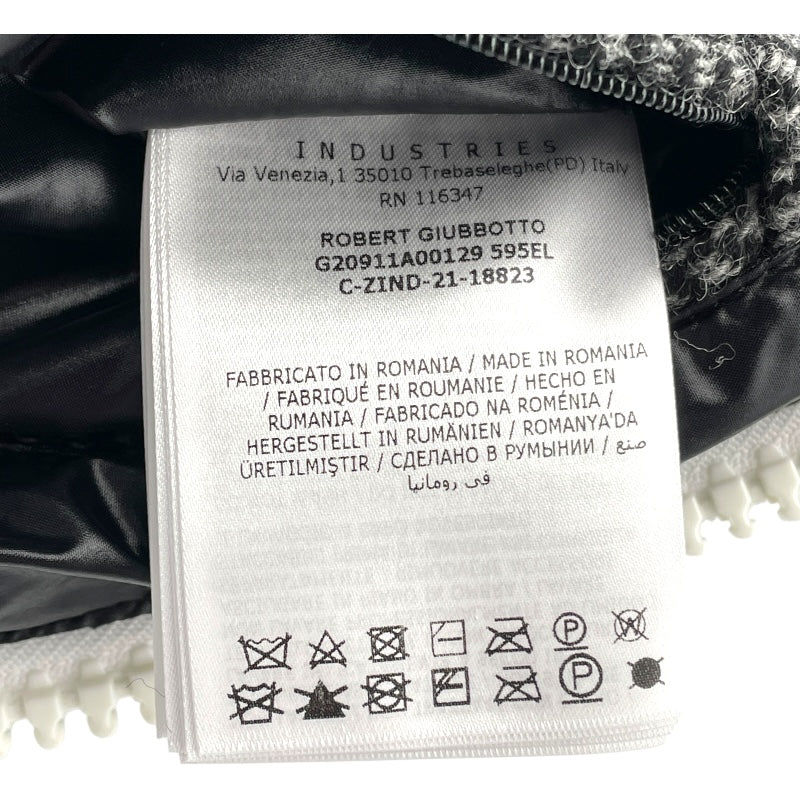 モンクレール MONCLER ROBERT ダウンジャケット G20911A00129 グレー ウール メンズ ダウンジャケット