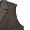 theory luxe カシミヤ混ジレコート 5302130 ブラウン ウール レディース その他アウター