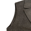 theory luxe カシミヤ混ジレコート 5302130 ブラウン ウール レディース その他アウター