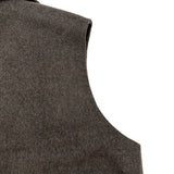theory luxe カシミヤ混ジレコート 5302130 ブラウン ウール レディース その他アウター