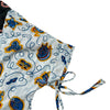 ロエベ LOEWE × Paulas Ibiza 総柄半袖シャツ S2299571P0 ブルー ポリエステル レディース 半袖シャツ