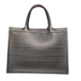 クリスチャン・ディオール Christian Dior ブックトートミディアム M1296ZGSB_M900 ブラック カーフ レディース トートバッグ