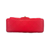 シャネル CHANEL ミニマトラッセ20 A69900 レッド ラム レディース ショルダーバッグ