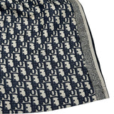 クリスチャン・ディオール Christian Dior オブリーク総柄シルクショートパンツ 121P20A6608 ネイビー シルク レディース ショートパンツ