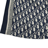 クリスチャン・ディオール Christian Dior オブリーク総柄シルクショートパンツ 121P20A6608 ネイビー シルク レディース ショートパンツ