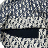 クリスチャン・ディオール Christian Dior オブリーク総柄シルクショートパンツ 121P20A6608 ネイビー シルク レディース ショートパンツ