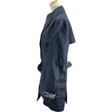 クリスチャン・ディオール Christian Dior オブリーク総柄トレンチコート 847M84A3722 ブラック コットン レディース トレンチコート