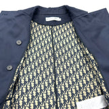 クリスチャン・ディオール Christian Dior オブリーク総柄トレンチコート 847M84A3722 ブラック コットン レディース トレンチコート