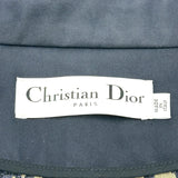 クリスチャン・ディオール Christian Dior オブリーク総柄トレンチコート 847M84A3722 ブラック コットン レディース トレンチコート