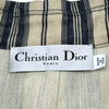クリスチャン・ディオール Christian Dior BEE刺繍ストライプダブルブレストブルゾン 027C17A3970 ベージュ/ネイビー リネン ユニセックス ブルゾン