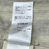 クリスチャン・ディオール Christian Dior BEE刺繍ストライプダブルブレストブルゾン 027C17A3970 ベージュ/ネイビー リネン ユニセックス ブルゾン