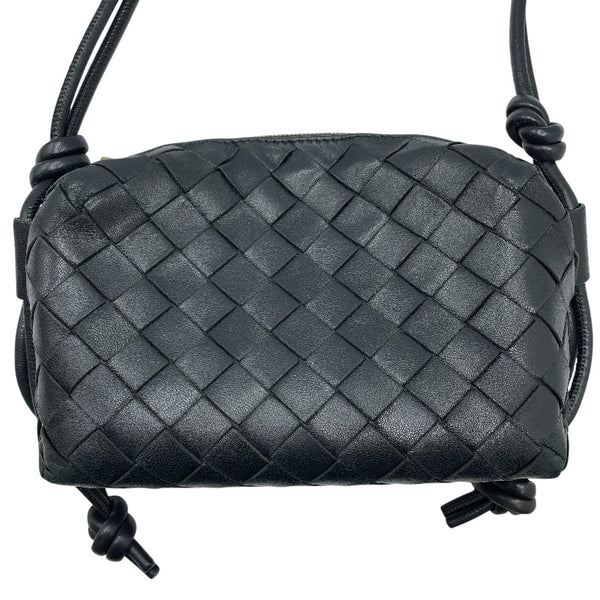 【美品未使用】ボッテガヴェネタ キャンディーループ カメラバッグ ブラック ボッテガ・ヴェネタ BOTTEGA VENETA ミニループカメラバッグ 723547