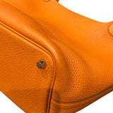 エルメス HERMES ピコタンロックPM U刻 オレンジ トリヨン レディース ハンドバッグ