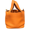 エルメス HERMES ピコタンロックPM U刻 オレンジ トリヨン レディース ハンドバッグ