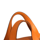 エルメス HERMES ピコタンロックPM U刻 オレンジ トリヨン レディース ハンドバッグ