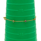 K18 マルチストーンブレスレット ゴールド K18 ジュエリー