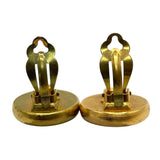 シャネル CHANEL ロゴサークルイヤリング95P ゴールド×パール メタル アクセサリー