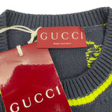 グッチ GUCCI GG総柄ニットセーター 791043 ネイビー コットン メンズ セーター