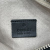 グッチ GUCCI GGエンボスベルトバッグ ブラック レザー メンズ ボディバッグ