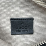 グッチ GUCCI GGエンボスベルトバッグ ブラック レザー メンズ ボディバッグ