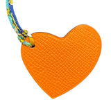 エルメス HERMES プティアッシュ チャームハート ローズエグランタイン トゴ・エプソン レディース チャーム