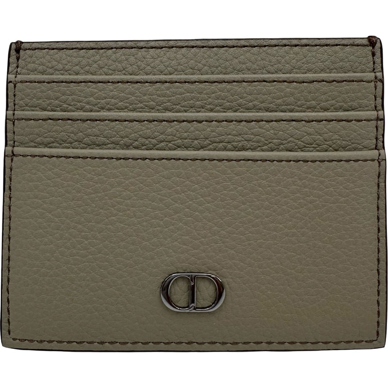DIOR カードケース 未使用 クリスチャン・ディオール Christian Dior カードホルダー カーキ