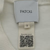 半袖サマーニット KN0688045001W ホワイト コットン レディース 半袖Ｔシャツ